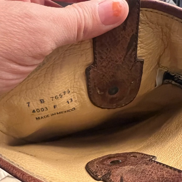 🛑 1 hour sale. Frye, size 7, tall brown Rustic Leather Boots - Picture 12 of 13